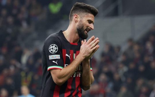 Giroud parla del momento del Milan