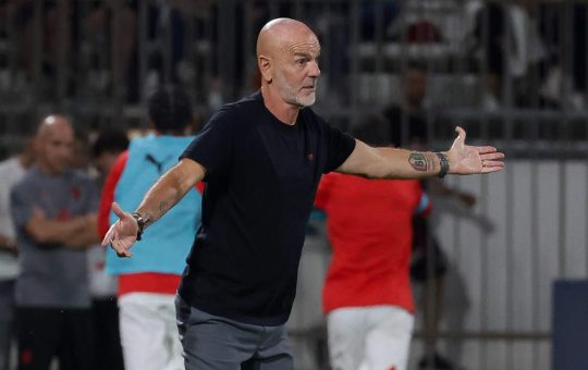 Stefano Pioli, allenatore del Milan - Foto ANSA - Ilromanista.it