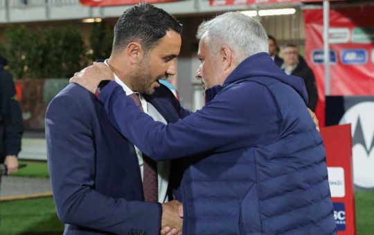 Palladino e Mourinho