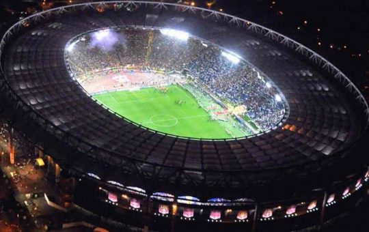 Stadio Olimpico di Roma dall'alto