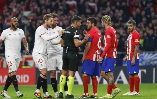 Atletico Madrid-Siviglia, la gara della discordia - ansa - IlRomanista.it