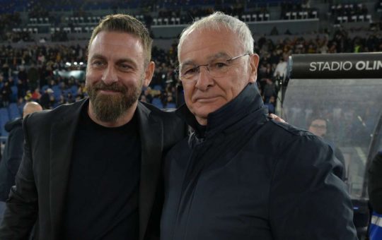 Daniele De Rossi e Claudio Ranieri