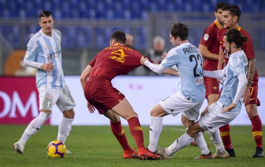 Una partita della Roma in Coppa Italia - Foto Lapresse - Ilromanista.it