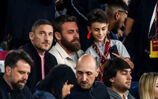 Francesco Totti e Daniele De Rossi