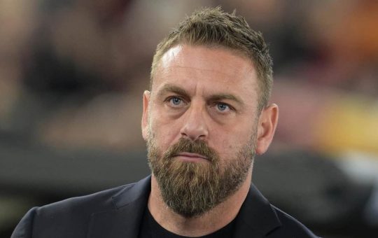 L'allenatore della Roma Daniele De Rossi - Foto Lapresse - Ilromanista.it