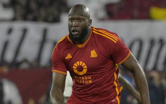 Romelu Lukaku con la maglia della Roma - Foto Lapresse - Ilromanista.it