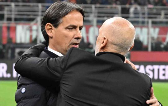 Simone Inzaghi e Stefano Pioli - ANSA - Ilromanista.it