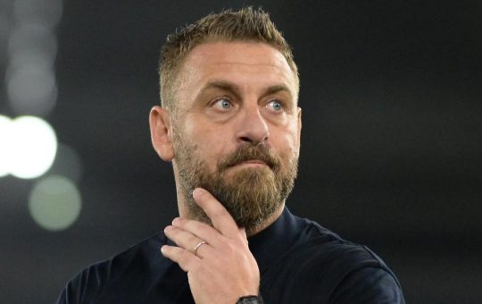 Daniele De Rossi, allenatore della Roma - Foto Lapresse - Ilromanista.it