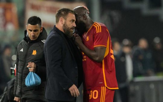 Lukaku e De Rossi - Lapresse - ilromanista.it