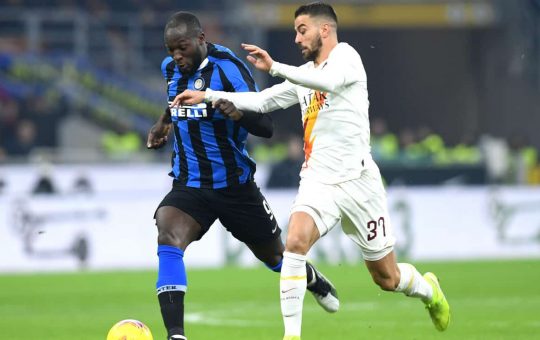 Romelu Lukaku e Spinazzola - Foto Lapresse - Ilromanista.it