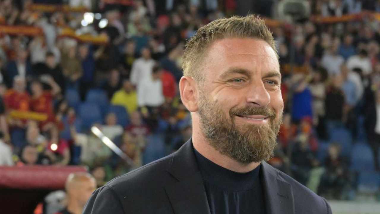 Il ghigno di De Rossi - Lapresse - Ilromanista.it