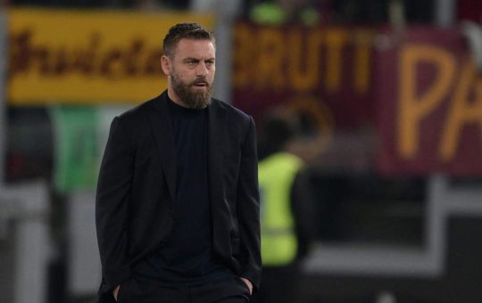 La concentrazione di Daniele De Rossi - Lapresse - Ilromanista.it