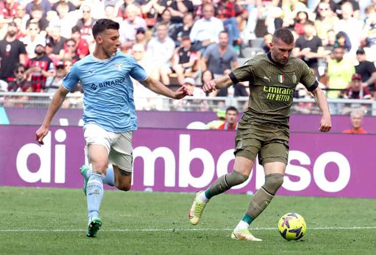 Ante Rebic con la maglia del Milan - Foto ANSA - Ilromanista.it