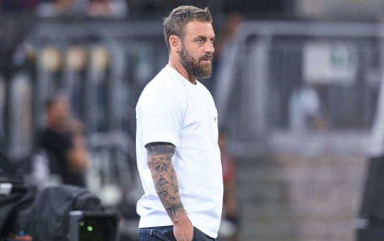 Daniele De Rossi, allenatore della Roma - fonte Lapresse - ilromanista.it