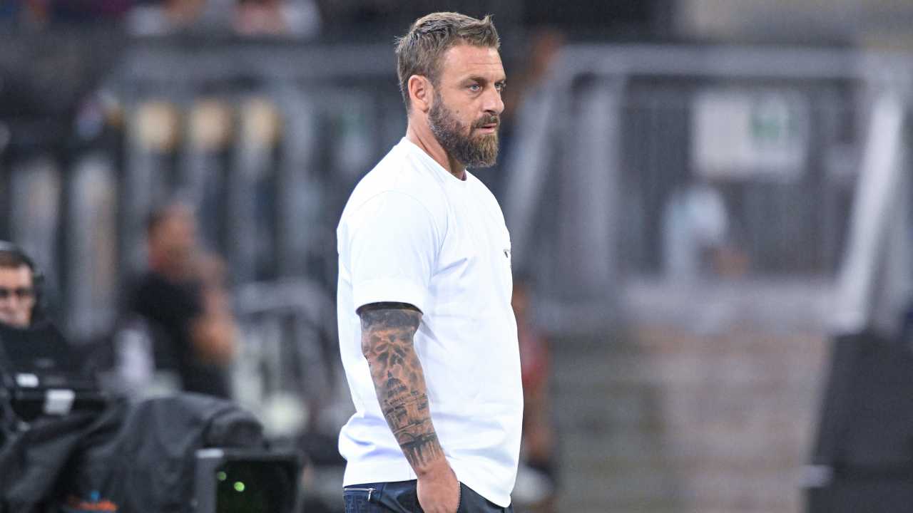 Daniele De Rossi, allenatore della Roma - fonte Lapresse - ilromanista.it