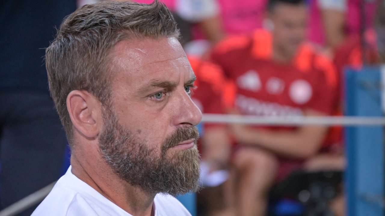 Daniele De Rossi, allenatore della Roma - fonte Lapresse - ilromanista.it