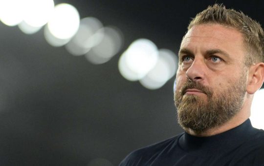 Daniele De Rossi, allenatore della Roma - fonte Lapresse - ilromanista.it