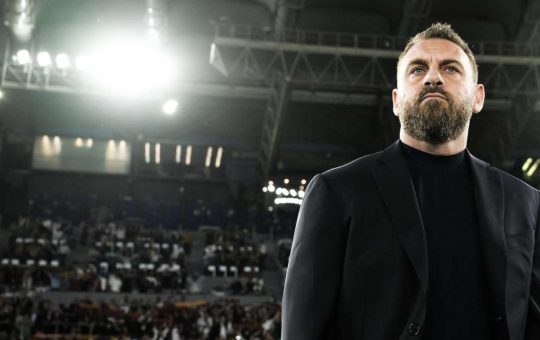 Daniele De Rossi, allenatore della Roma - fonte Lapresse - ilromanista.it