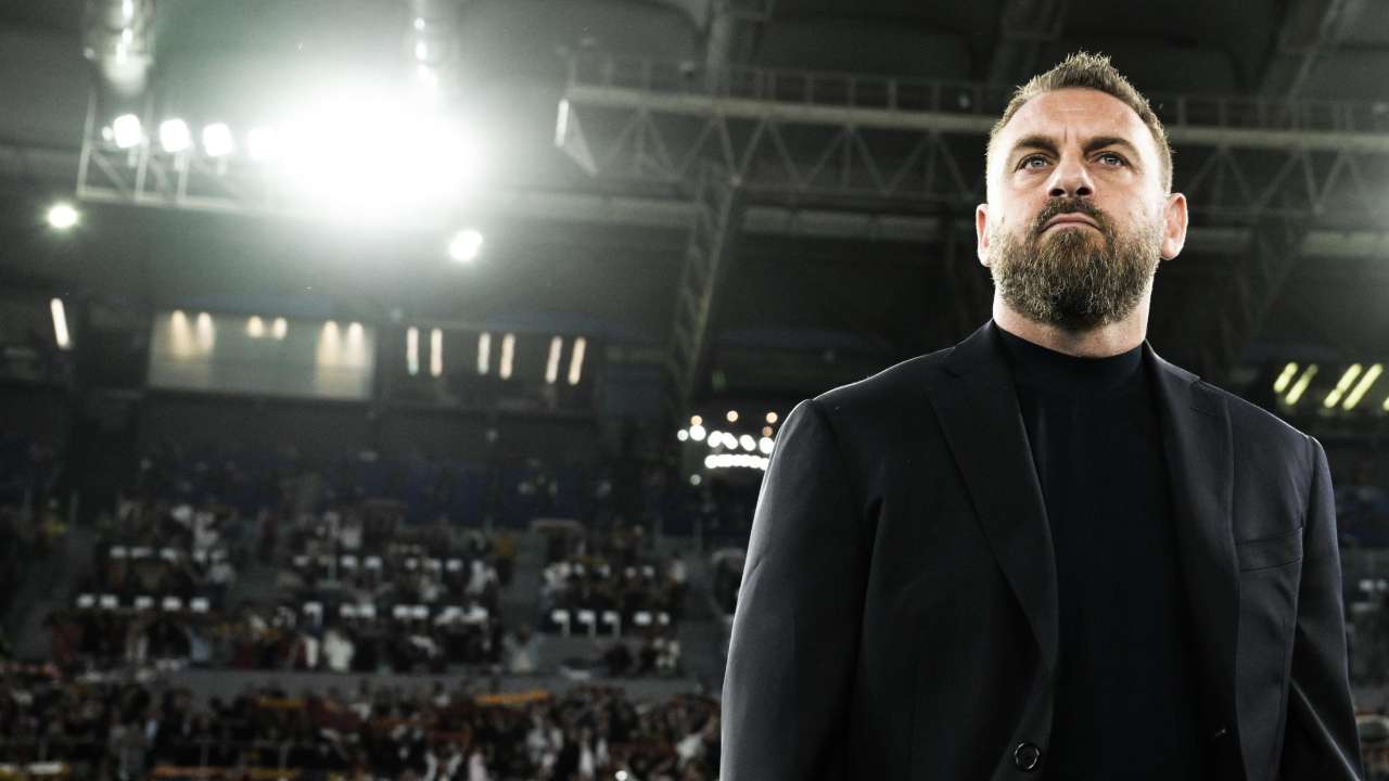 Daniele De Rossi, allenatore della Roma - fonte Lapresse - ilromanista.it