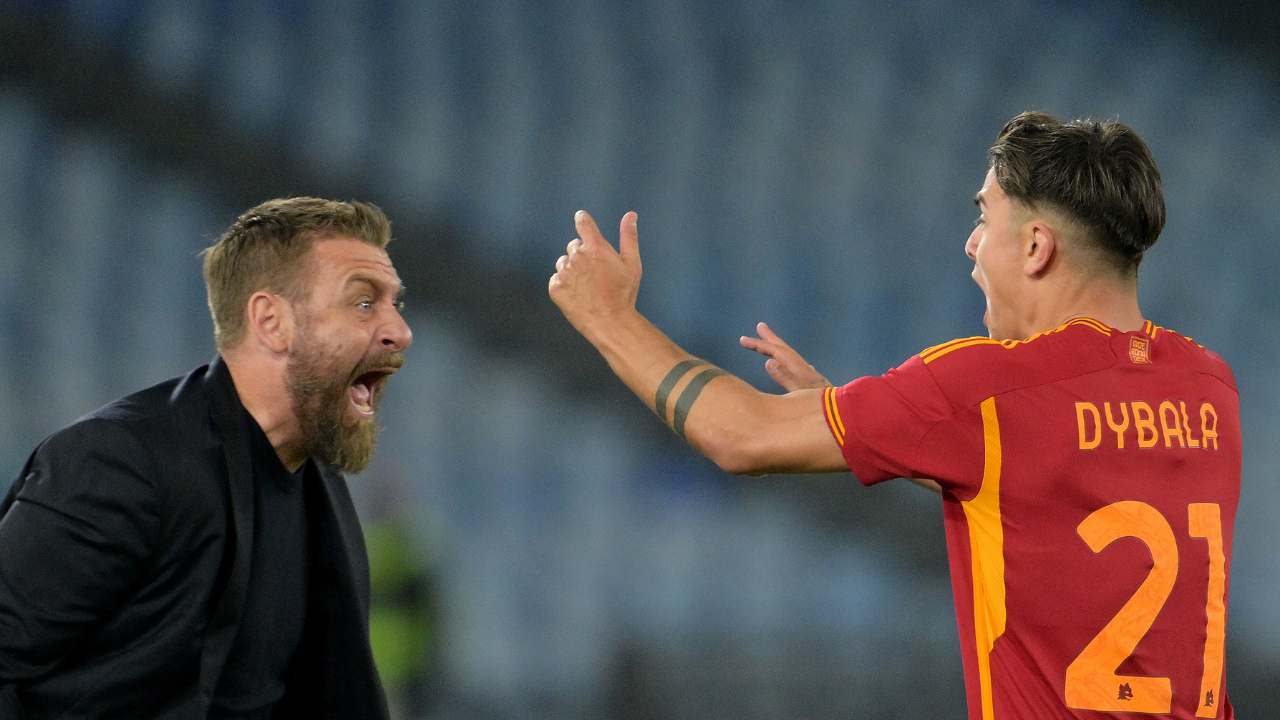 Daniele De Rossi e Paulo Dybala - Fonte LaPresse - ilromanista.it