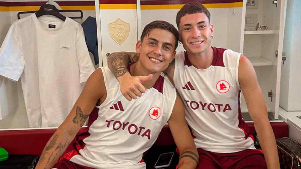 Dybala e Soulé - Facebook - Ilromanista.it