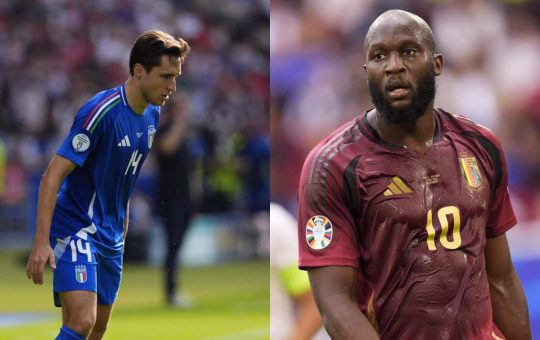 Federico Chiesa e Romelu Lukaku - fonte Lapresse - ilromanista.it