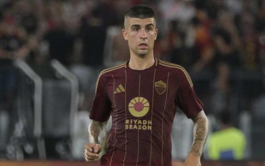 Gianluca Mancini, vice capitano dalla Roma - fonte Lapresse - ilromanista.it