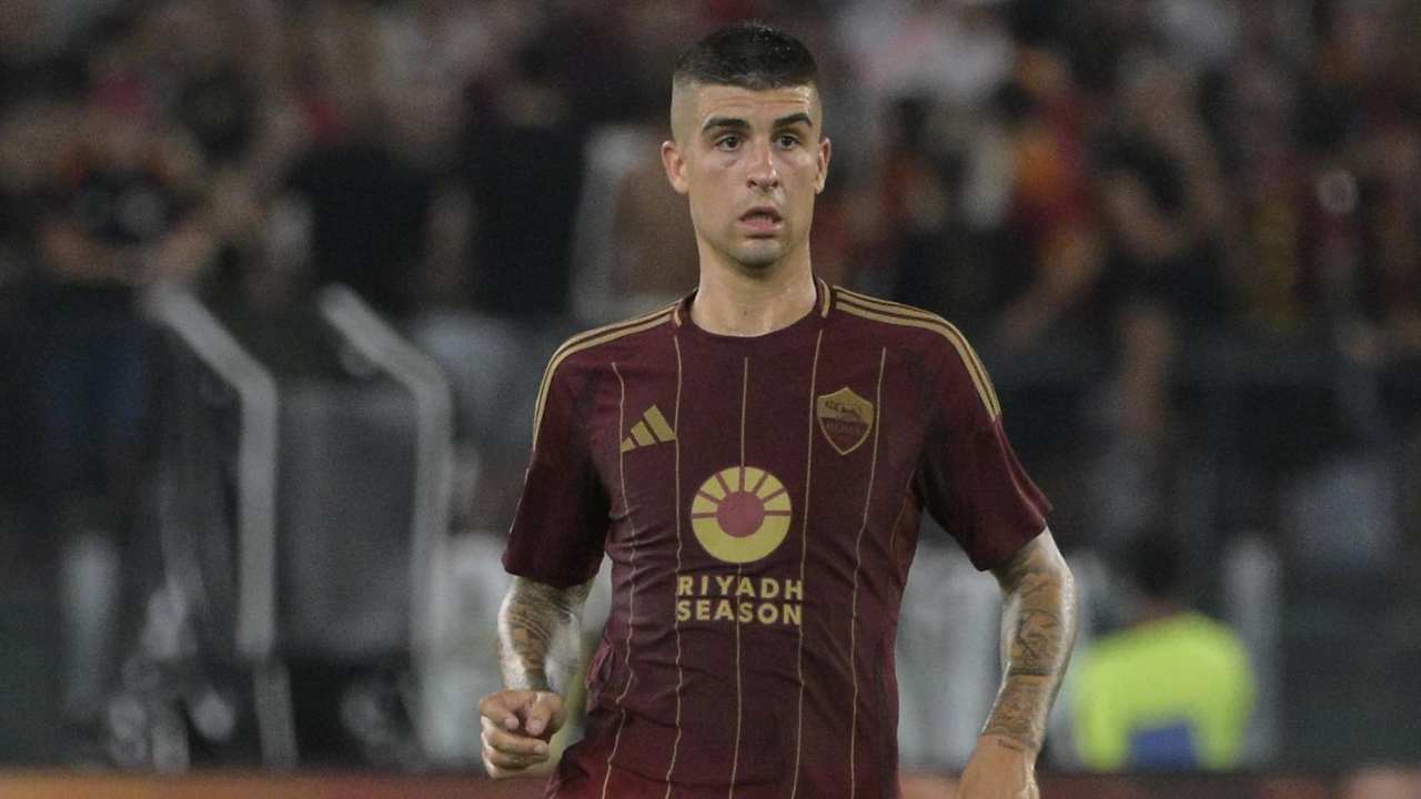 Gianluca Mancini, vice capitano dalla Roma - fonte Lapresse - ilromanista.it