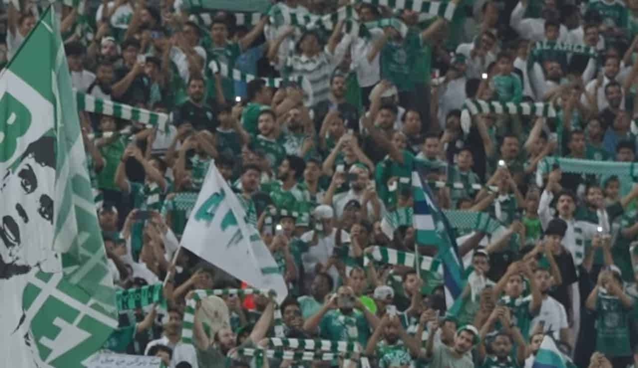 I tifosi nel campionato saudita - Foto Instagram - Ilromanista.it