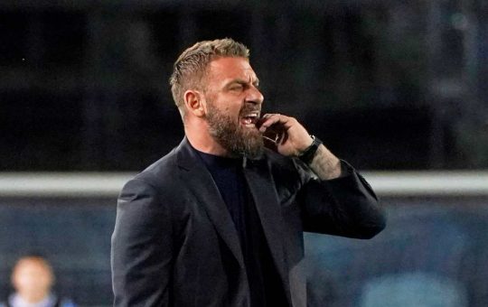 Il mister Daniele De Rossi - Fonte LaPresse - ilromanista.it