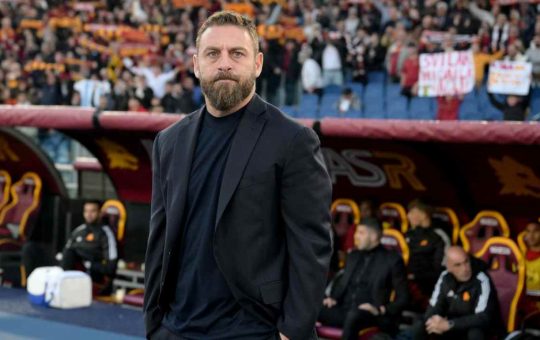 La concentrazione di De Rossi - Lapresse - Ilromanista.it