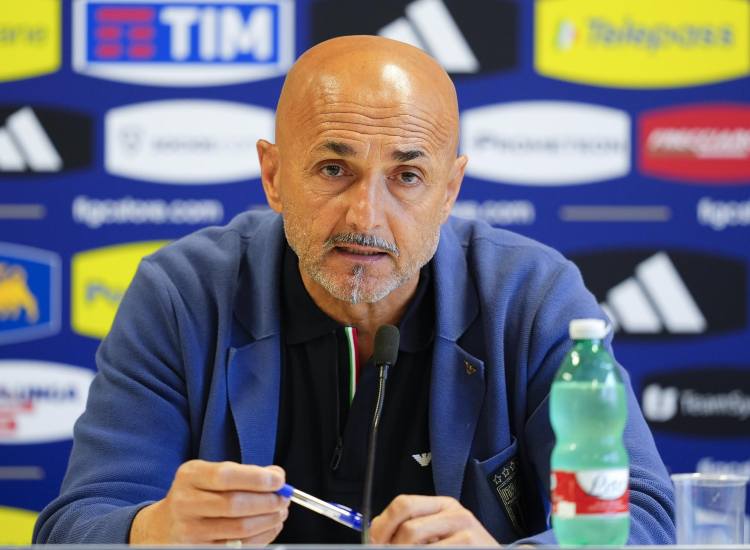 L'allenatore della nazionale Luciano Spalletti - fonte Lapresse - ilromanista.it