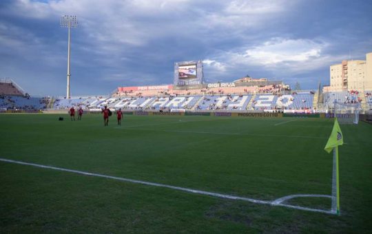 Stadio Unipol Domus di Cagliari - prepartita di Cagliari-Roma - Lapresse - ilromanista.it