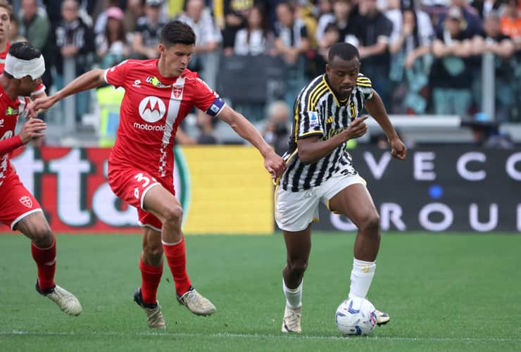 Tiago Djalò in campo con la maglia della Juventus - Foto Lapresse - Ilromanista.it