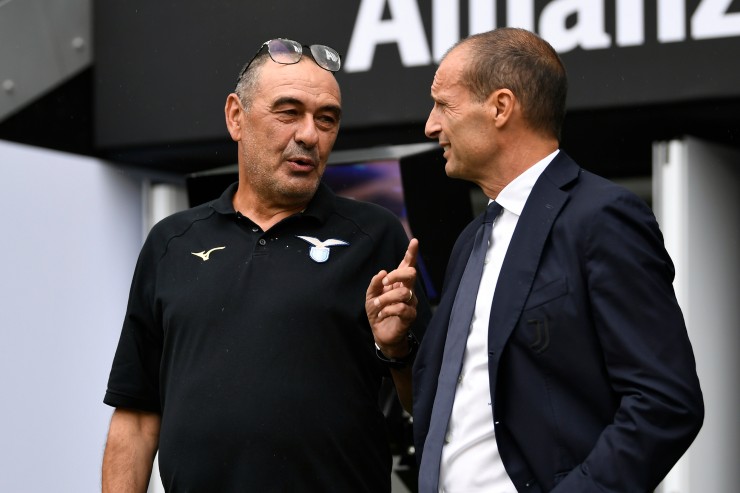 Allegri e Sarri - LaPresse - Ilromanista.it