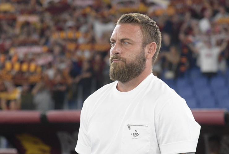 Daniele De Rossi all'Olimpico - Foto Lapresse - Ilromanista.it