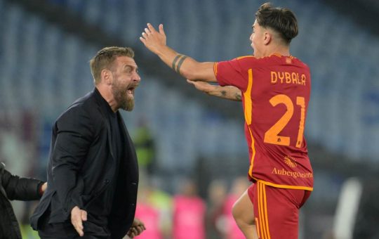 Dybala e De Rossi - LaPresse - Ilromanista.it