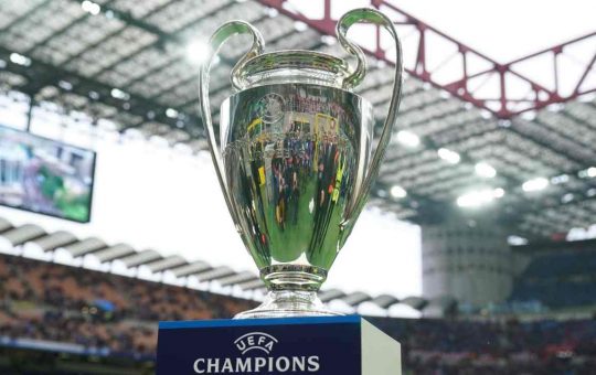 Il trofeo della Champions League - Lapresse - Ilromanista.it