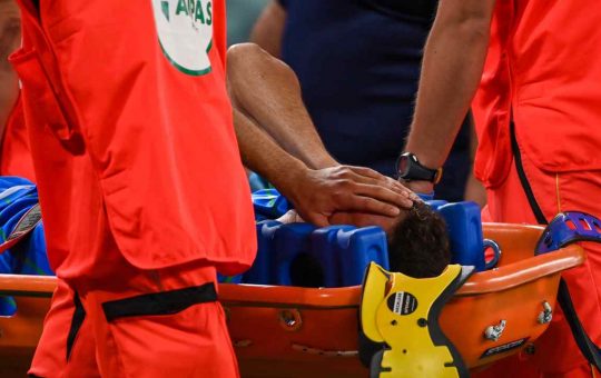 Infortunio agli adduttori per il calciatore