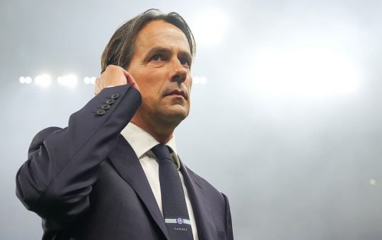 Inzaghi nel derby - Foto Lapresse - Ilromanista.it