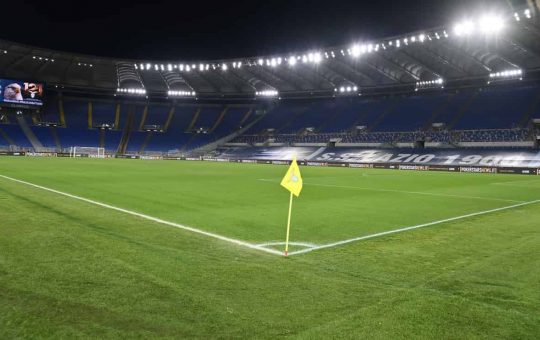 L'Olimpico a poche ore da una partita - Foto Lapresse - Ilromanista.it