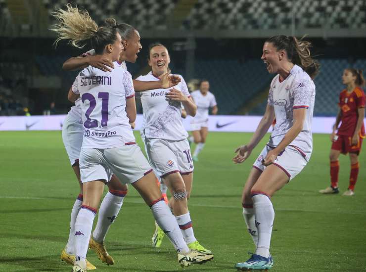 Le ragazze della Fiorentina Femminile - Lapresse - Ilromanista.it