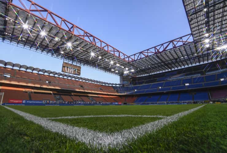 Lo Stadio San Siro di Milano - Foto Lapresse - Ilromanista.it