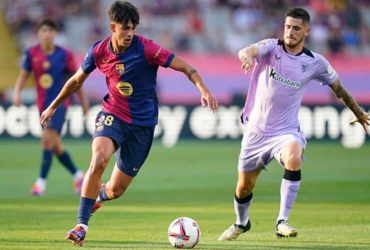 Marc Bernal in campo con la maglia del Barcellona - Foto dal profilo Instagram del giocatore - Ilromanista.it