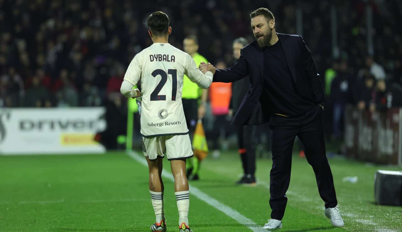 Paulo Dybala e Daniele De Rossi - Foto Lapresse - Ilromanista.it