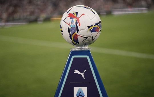 Il pallone della serie A - Foto Lapresse - Ilromanista.it