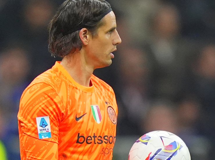 Il portiere dell'Inter Yann Sommer - Lapresse - Ilromanista.it