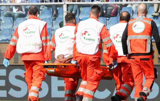 Stagione finita per il calciatore