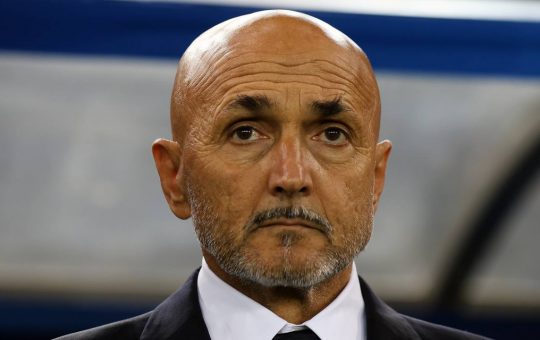 La concentrazione del CT della nazionale Luciano Spalletti - Lapresse - Ilromanista.it