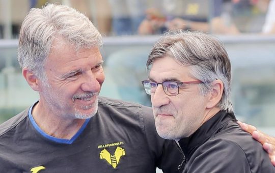 Marco Baroni e Ivan Juric - Foto Lapresse - Ilromanista